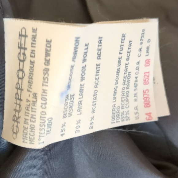 Giorgio Armani 1990s skirt set. Size 14 runs small? - Picture 4 of 4